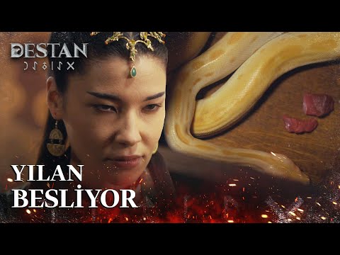 Mei Jin yılanlarını besliyor - Destan 10. Bölüm