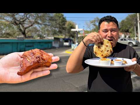 PUPUSAS DE PANCETA en EL SALVADOR | ¿Son ricas? 
