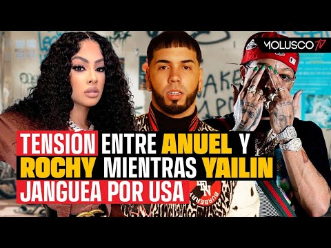 Anuel logra que Yailin salga de RD mientras cruza palabras con Rochy