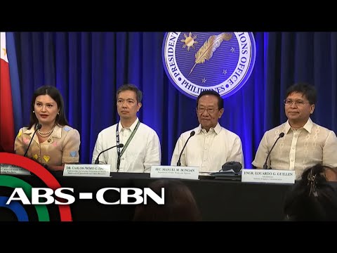 Malacañang holds press briefing with DENR