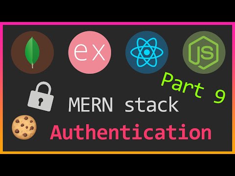 MERN stack secure authentication Part 9 | Registerform and CORS | JWT, Cookies, Bcrypt, React Hooks.