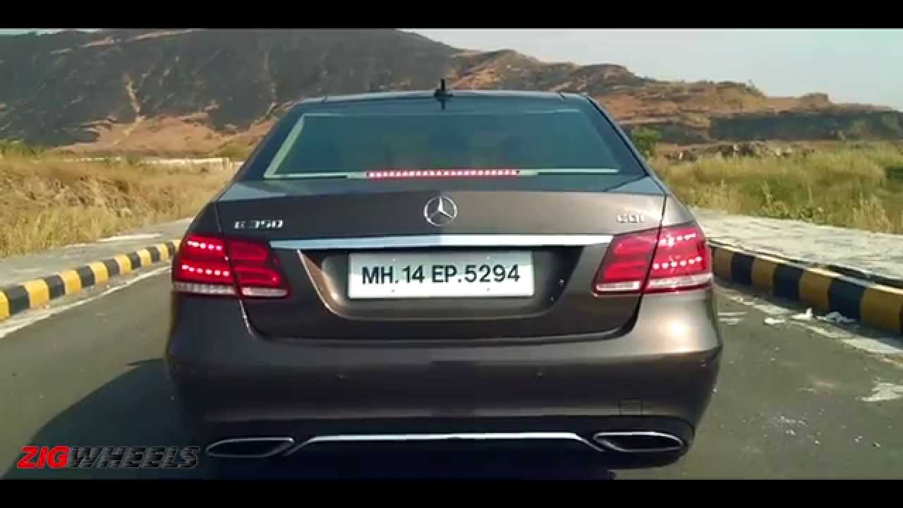 Mercedes Benz E350 :: WalkAround :: ZigWheels