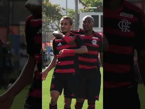 MATHEUS GONÇALVES DEIXOU O PRIMEIRO DELE NO JOGO 🤩🔴⚫ #flamengo