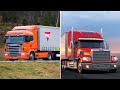 Dlaczego europejskie ciężarówki wyglądają inaczej niż amerykańskie?