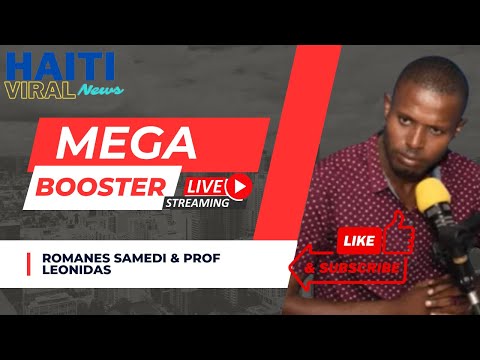 Live: Mega Booster en Direct 28 Juin 2024 sou Radio Mega avec Romanes Samedi & Prof. Leonidas