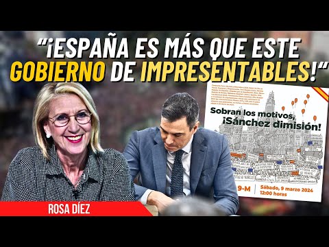 Rosa Díez pide salir a la calle de forma masiva: “¡Tenemos que defendernos!”