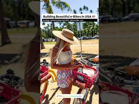 Beautiful E-Bikes Made in USA