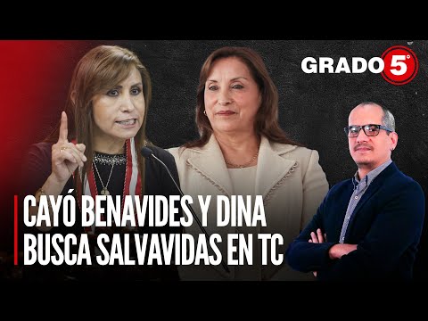 Cayó Patricia Benavides y Dina Boluarte busca salvavidas en TC | Grado 5 con David Gómez Fernandini