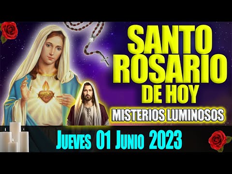 El Santo Rosario de Hoy Jueves 01 Junio 2023 l Virgen María | Rosario | Oracion de Hoy Jueves