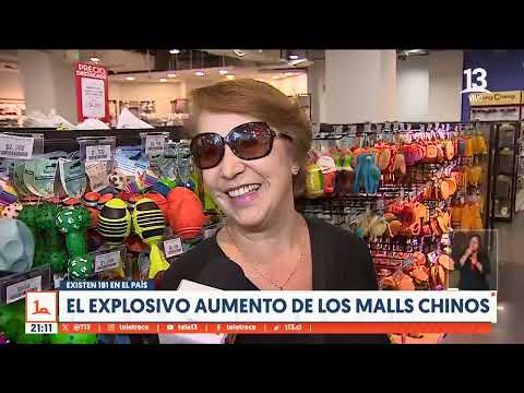 El explosivo aumento de los malls chinos: Existen 181 en el país
