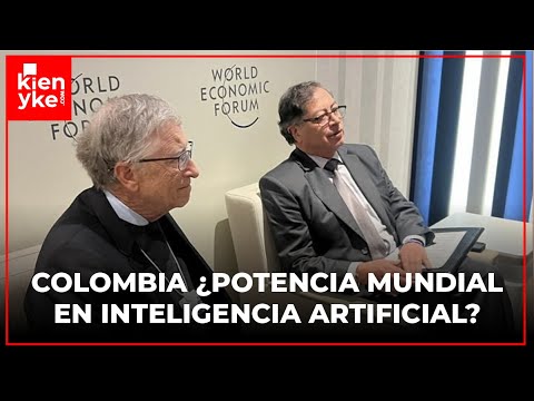 La charla de Petro con Bill Gates, uno de los hombres más ricos del mundo