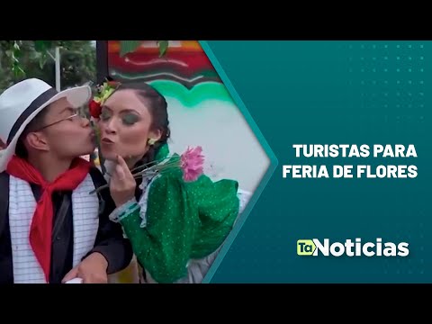 Feria de Flores 48 mil turistas en Medellín - Teleantioquia Noticias