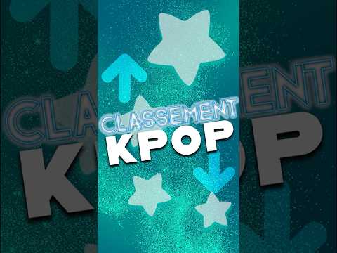 Vidéo CLASSEMENT KPOP  JUILLET 2025 #3