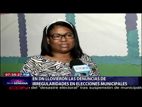 En DN llovieron las denuncias de irregularidades en elecciones municipales