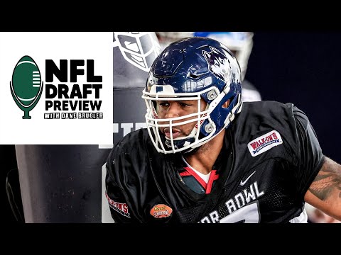 Which Players Stood Out Most During Senior Bowl Week | NFL Draft Preview With Dane Brugler video clip 