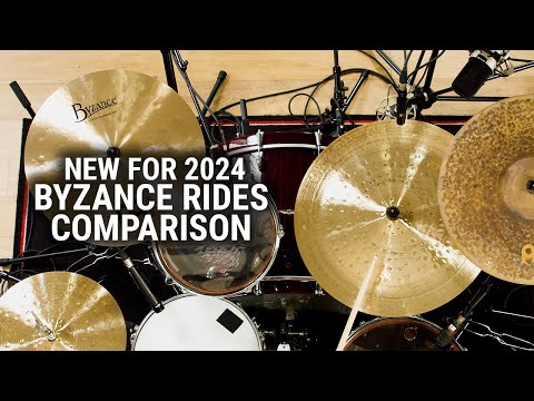 Meinl Cymbals - New for 2024 Byzance Rides Comparison