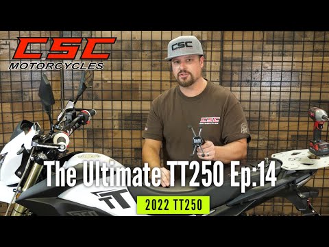 The Ultimate TT250 Build - Episode 14 - RAM Mount Cell Phone Holder & USB Charging Port