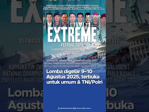 Video thumbnail Kopaska Gelar Lomba Renang Ekstrim Lintasi Selat Madura