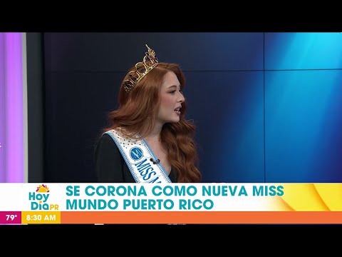 Miss Mundo Puerto Rico: comprometida con la comunidad sorda