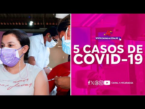 MINSA reporta 5 casos de COVID-19 en Nicaragua hasta el 9 de enero