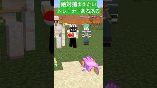 掴まえるためにボコボコにするトレーナーwww【マイクラアニメ】【マインクラフト】【ポケモン色違い】