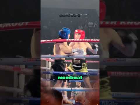 Momen El Rumi Menang Besar Lawan Jefri Nichol #tinju #boxing #ring #artis #selebriti