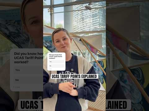 How are UCAS Tariff Points calculated? #UCASpoints #UcasApplication