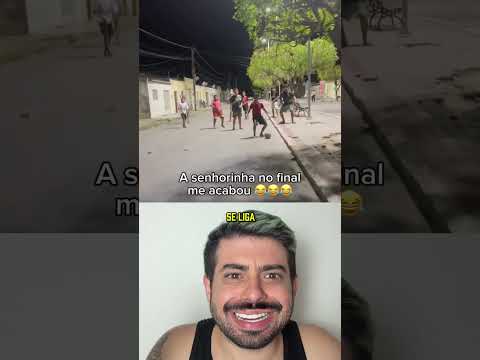 ESSE MOTOQUEIRO ENTROU NUMA RUA COM UM MONTE DE CRIANÇAS, FOI ZOAR ELAS E UMA VOVÓ ENTROU NO MEIO