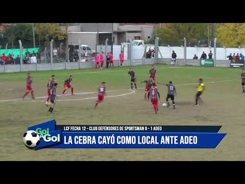 Sportsman 0 - 1 ADEO, 12ª fecha Torneo Apertura 2024 1ª División LCF