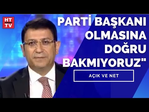 “Cumhurbaşkanı olan birinin Parti Başkanı olmasına doğru bakmıyoruz”