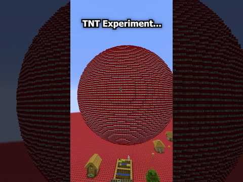 Minecraft TNT Crazy Experiment