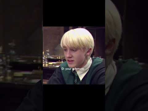 I am not singing this… #funny #dracoxyn #foryou #dracomalfoy #yn #fypviralシ #harrypotter #hogwarts