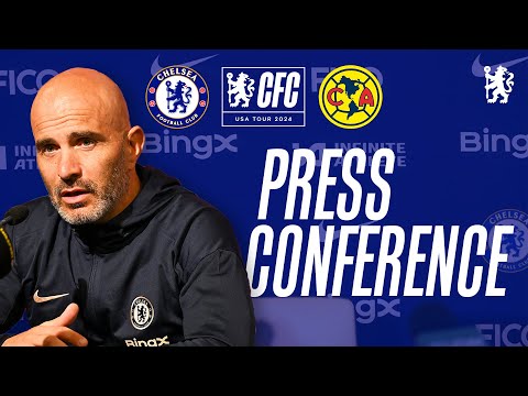 MARESCA & COLWILL Press Conference | Chelsea vs Club America | Pre-match | 30/07/24 | Chelsea FC