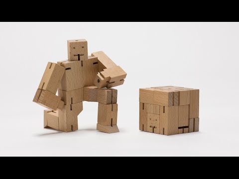 Cubebot by David Weeks has "a life of its own" on Instagram
