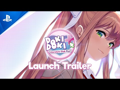 Doki Doki Literature Club Plus! - Launch Trailer | PS5, PS4