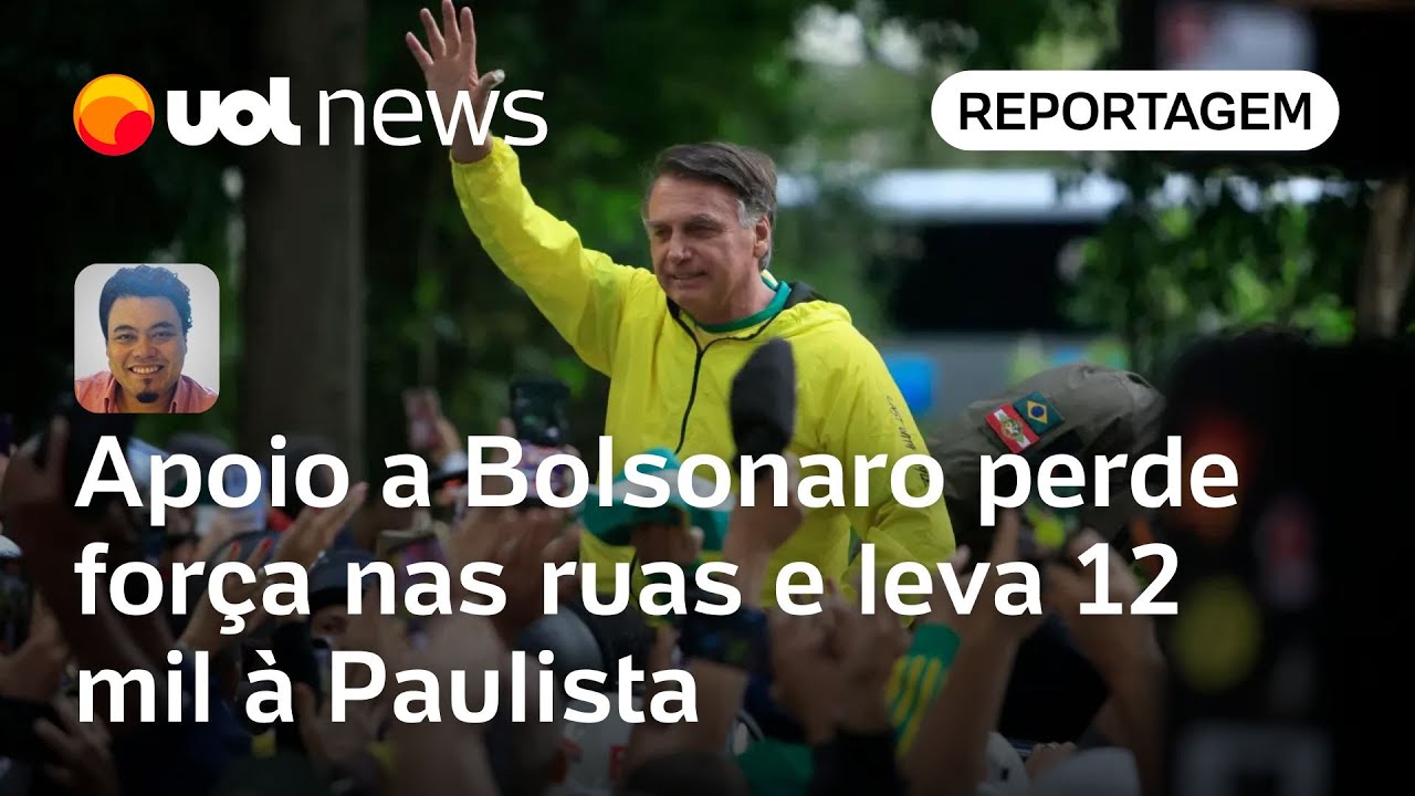 Apoio a Bolsonaro perde força nas ruas e leva 12 mil à avenida Paulista | Leonardo Sakamoto