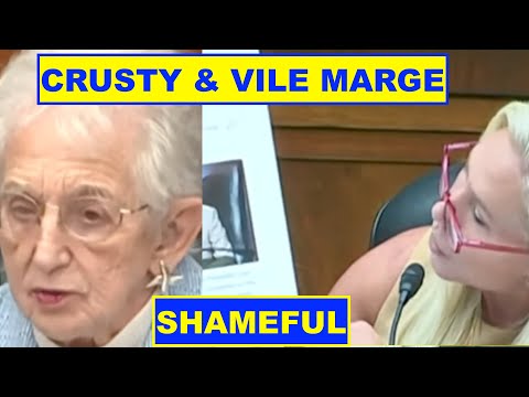 PUKE! VIRGINIA FOXX & MARJORIE TAYLOR  meltdown in dumb lies - SREAMATHON