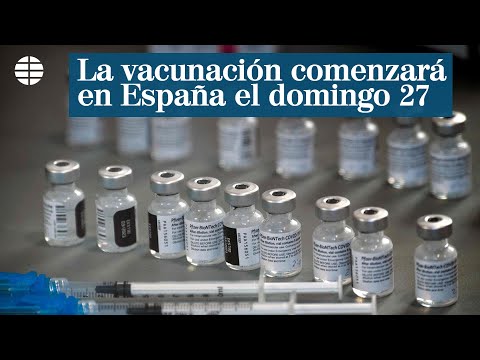 Illa anuncia que España empezará a vacunar el domingo 27 de diciembre