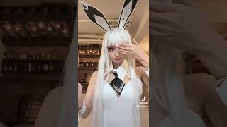✨勝利の女神NIKKE✨ブラン　コスプレしてきました！　#cosplay #メガニケ　#nikkecosplay #バニーガール