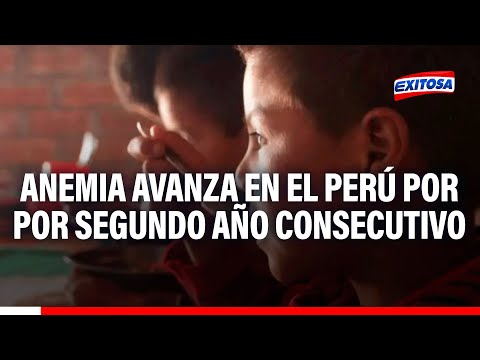 Anemia avanza en el Perú: por segundo año consecutivo aumentó porcentaje de niños de 6 a 35 meses