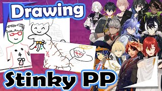 Every Holostars go 𝙐𝙉𝙃𝙄𝙉𝙂𝙀𝘿 and draw Arusan's stinky PP on Christmas【H