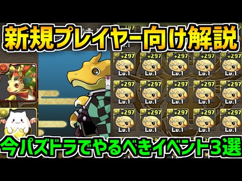 パズドラの激ウマイベント解説！+ポイントや経験値不足の人必見！