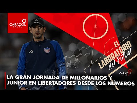 La gran jornada de Millonarios y Junior en Libertadores desde los números