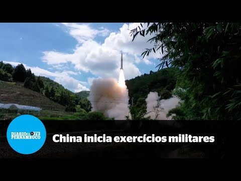 China executa maiores exercícios militares em décadas
