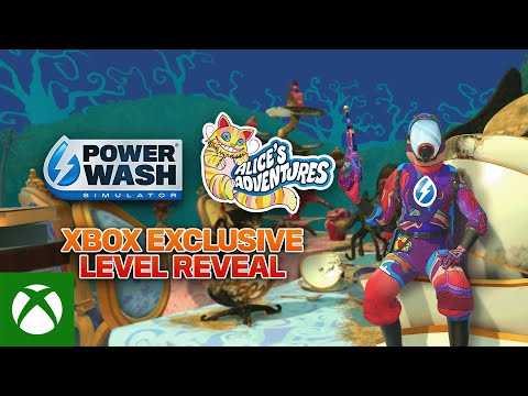 PowerWash Simulator Alice's Adventures Special Pack releases July 2nd | Gameplay Reveal