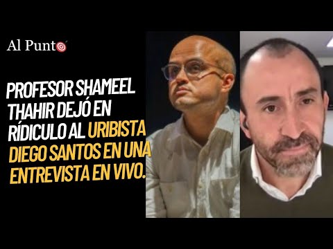 ¡Burla nacional! Profesor Shameel Thahir dejó en RIDÍCULO a Diego Santos en entrevista en vivo