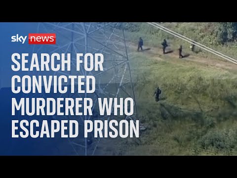 Watch live: Aerial shots as search for escaped prisoner Danelo Cavalcante continues