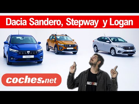 Dacia Sandero, Sandero Stepway y Logan | Primer vistazo en español | coches.net