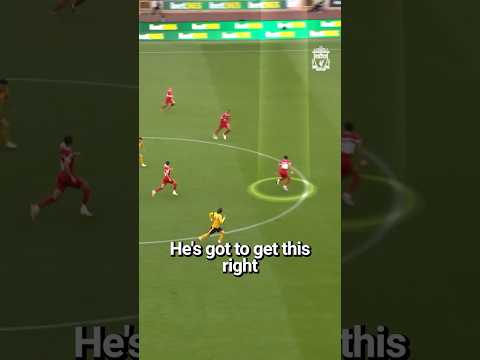 🔎 Jarell Quansah on full Premier League debut for Liverpool #LFC #Shorts