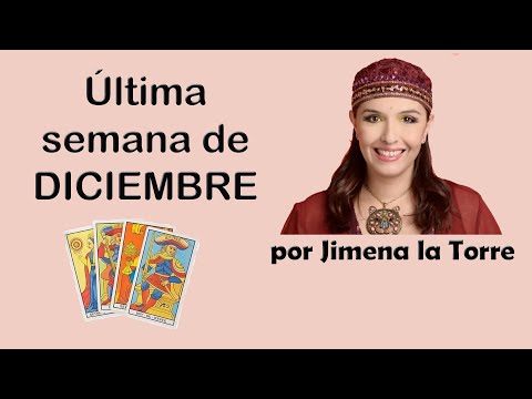 #última semana de #diciembre #predicciones #tarot #jimenalatorre